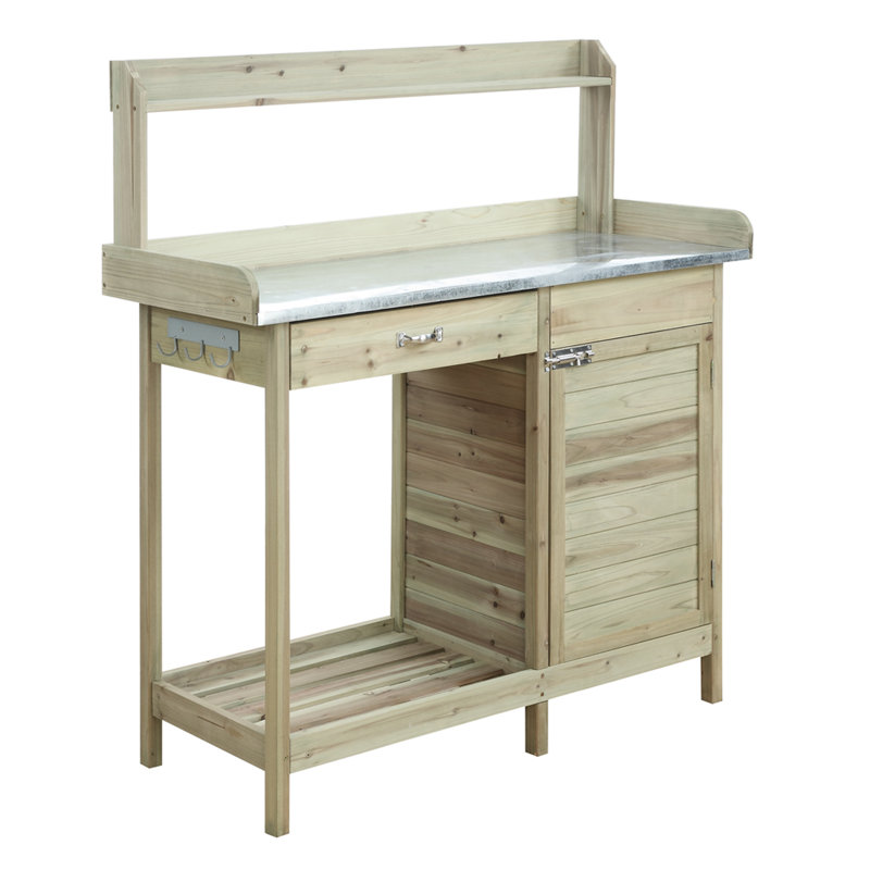 Deluxe Potting Bench & Reviews Birch Lane